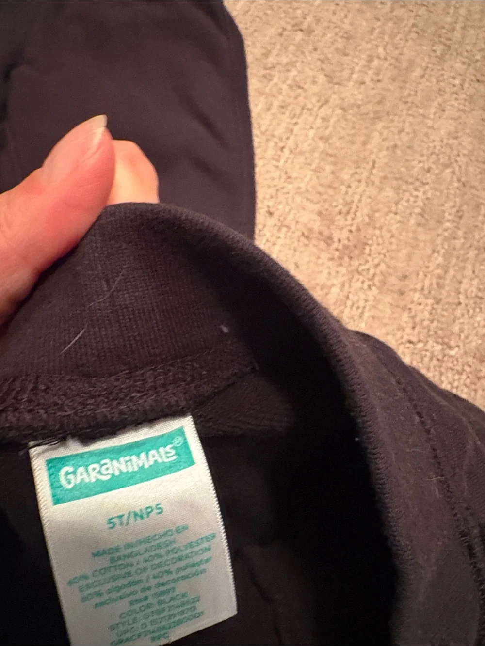 Kids Black Fleece Jogger Pants - Classic Comfort
